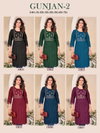 Gunjan By Sangeet Rayon Gold Khadi Printed Kurtis Wholesale Price In Surat